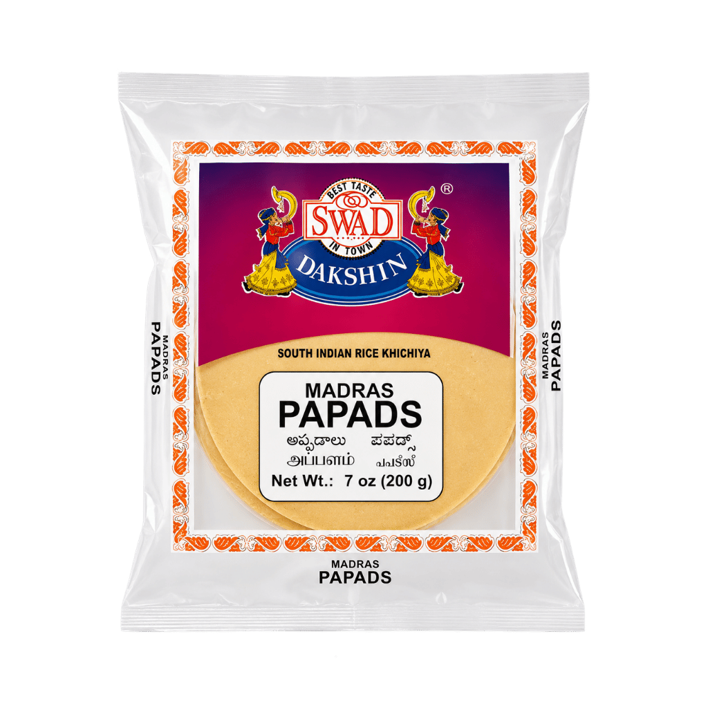 Swad Madras Papad 200 g buy online USA - 1